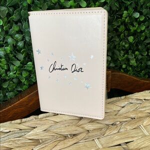 Christian Dior Pink Passport Holder